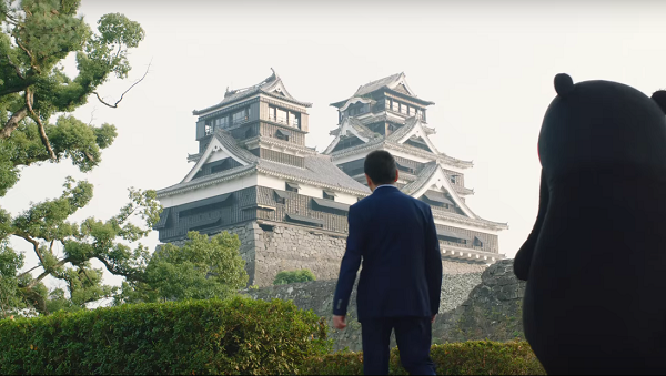 【動画】ボス新CMでタモリ＆くまモンが初共演！熊本城の復興を応援する感動のCM！