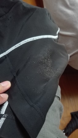 旧パンツ 変色劣化