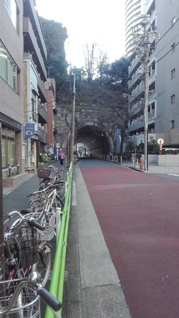 山岳トンネルの愛宕隧道@芝
