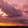 Photos: 雲と夕陽