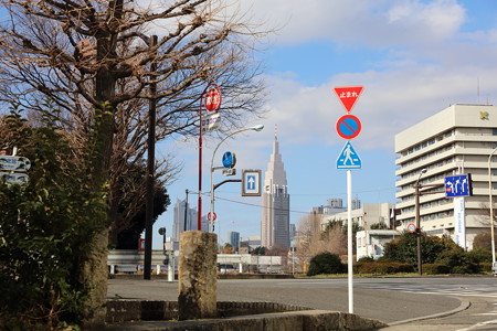 駅からの眺め