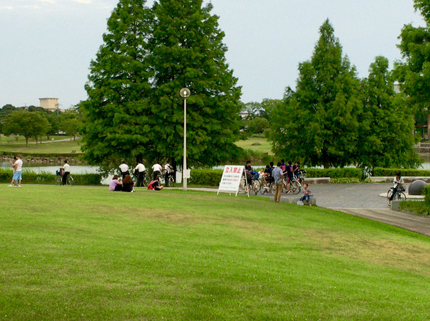 落合公園:ポケモンGoやってる人が集まってる?? - 5