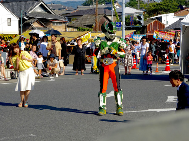 せともの祭 16 No 58 瀬戸市のローカル ヒーロー 陶神オリバー ショー 写真共有サイト フォト蔵