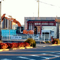 Photos: 春日井市民病院前の元・回転寿司屋の建物が解体 - 2