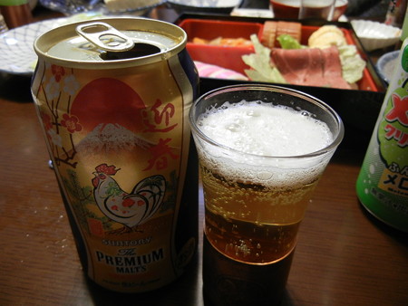 ザ・プレミアム・モルツを飲む