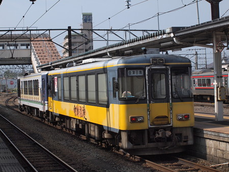 会津鉄道AT100形 只見線会津若松駅