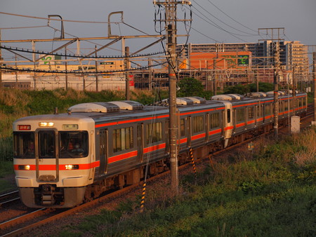 313系新快速 東海道本線稲沢~尾張一宮02