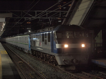 EF210 メトロ16000系甲種 東海道本線安城駅04