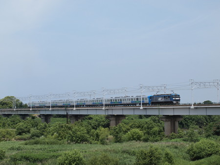EF210 西武30000系甲種 東海道本線西岡崎~岡崎01