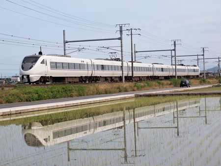 683系特急しらさぎ 東海道本線岐阜~木曽川