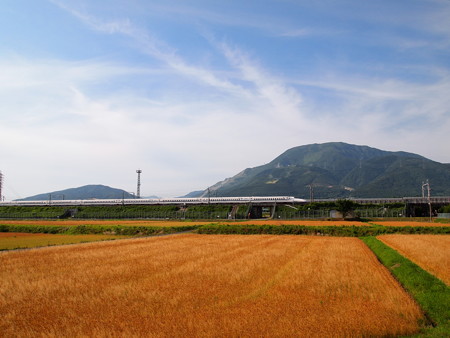 N700系のぞみ 東海道新幹線米原~岐阜羽島05