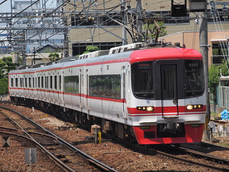 名鉄1700系快速特急 名鉄名古屋本線神宮前駅