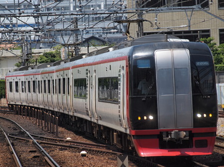 名鉄2200系特急 名鉄名古屋本線神宮前駅01