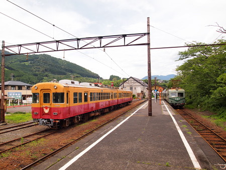 京阪旧3000系 大井川鐵道家山駅02