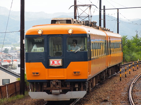 近鉄16000系急行 大井川鐵道金谷駅01