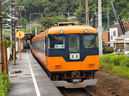 近鉄16000系急行 大井川鐵道金谷駅02