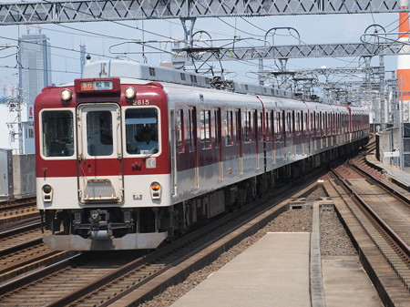 近鉄2600系急行 近鉄名古屋線八田駅02