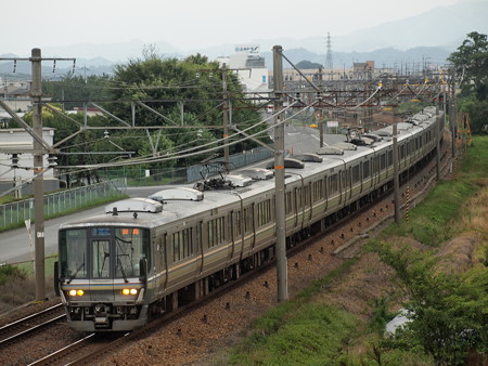 223系新快速 東海道本線河瀬~稲枝