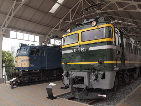 EF81 トワイライトエクスプレス 京都鉄道博物館02