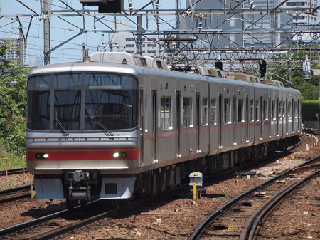 名鉄5000系準急 名鉄名古屋本線神宮前駅