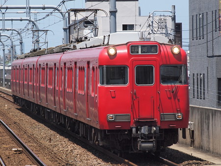 名鉄6000系普通 名鉄常滑線柴田駅