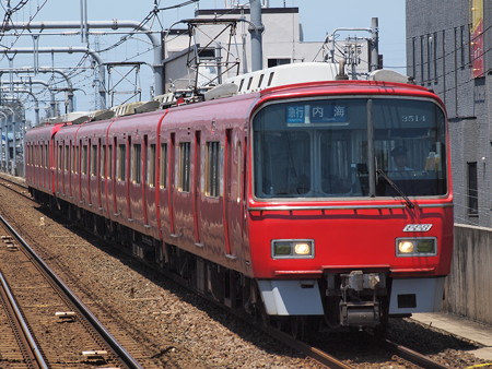 名鉄3500系急行 名鉄常滑線柴田駅