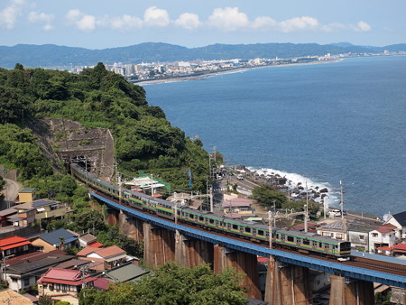 E231系 東海道本線早川~根府川02