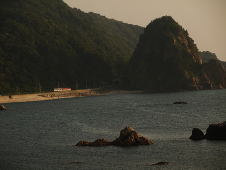 キハ40普通 羽越本線今川~越後寒川04