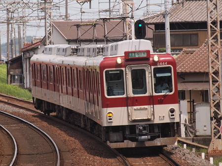 近鉄2400系準急 近鉄名古屋線富田駅