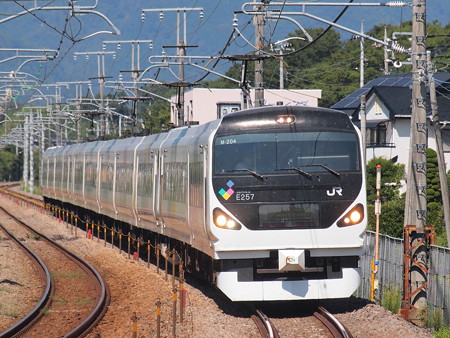 E257系特急あずさ中央本線韮崎~塩崎01