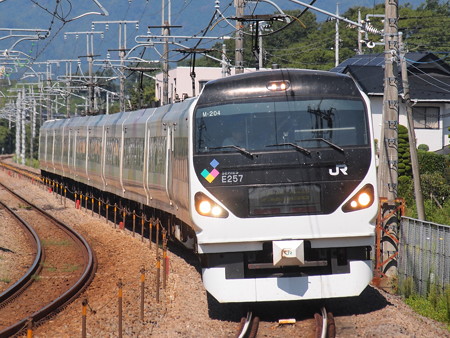 E257系特急あずさ中央本線韮崎~塩崎03