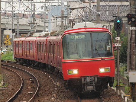 名鉄6800系準急 名鉄犬山線大山寺駅