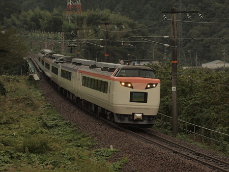 485系いろどり木曽路号 中央本線大桑~須原01