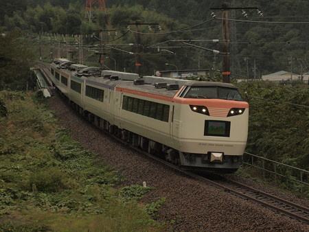 485系いろどり木曽路号 中央本線大桑~須原02