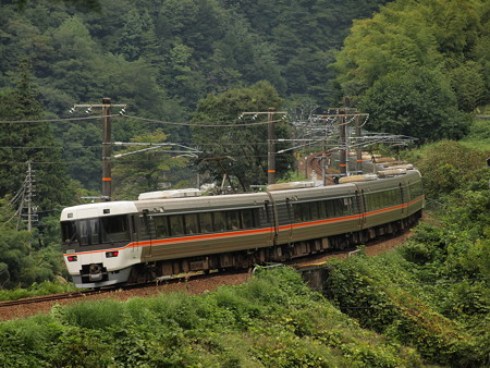 383系ワイドビューしなの 中央本線倉本~須原01