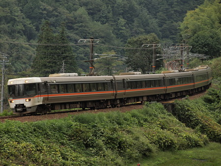 383系ワイドビューしなの 中央本線倉本~須原02
