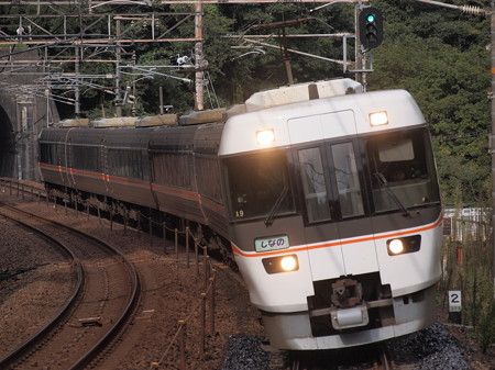383系特急しなの 中央本線古虎渓駅02