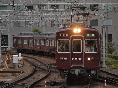 阪急5300系準急 阪急京都線梅田駅