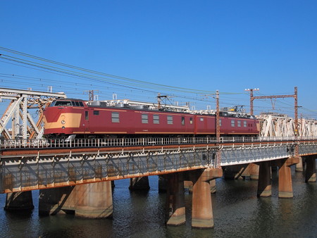クモヤ443 東海道本線新大阪~大阪03