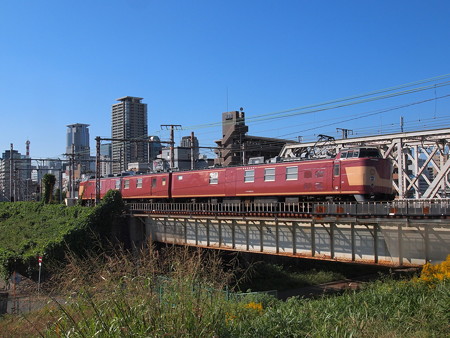 クモヤ443 東海道本線新大阪~大阪04