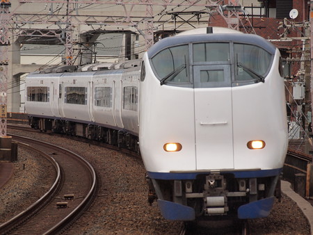 281系特急はるか 阪和線美章園駅03
