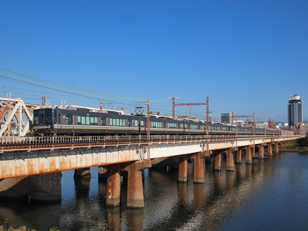 223系快速 東海道本線新大阪~大阪03
