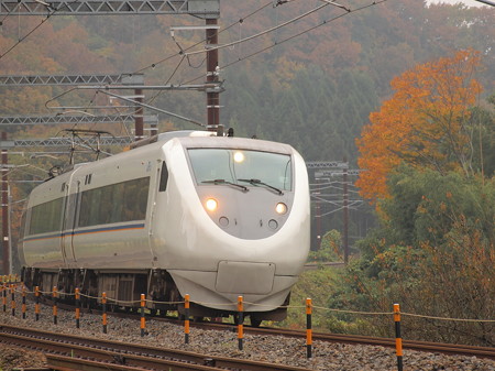 681系特急しらさぎ 北陸本線河毛~高月02