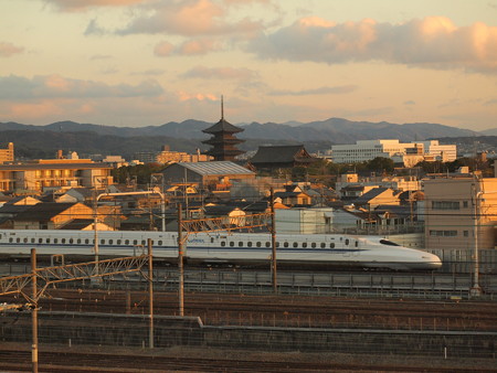 N700系のぞみ 東海道新幹線京都~新大阪03