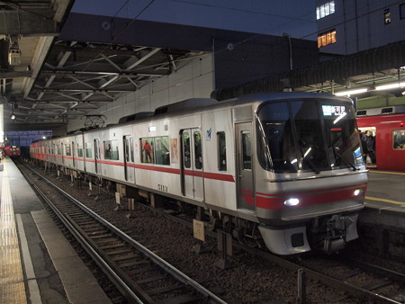 名鉄5000系準急 名鉄名古屋本線神宮前駅03