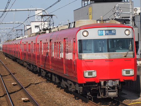 名鉄6500系急行 名鉄常滑線柴田駅