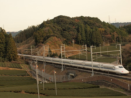 N700系のぞみ 東海道新幹線掛川~静岡02