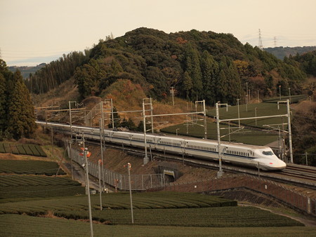 N700系のぞみ 東海道新幹線掛川~静岡05