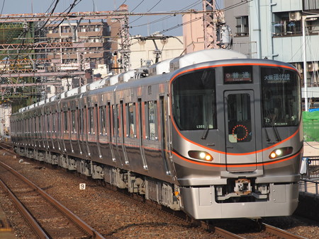 323系普通 大阪環状線大正駅04