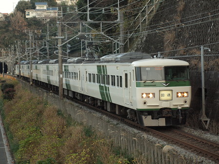 185系回送 伊東線網代~伊豆多賀
